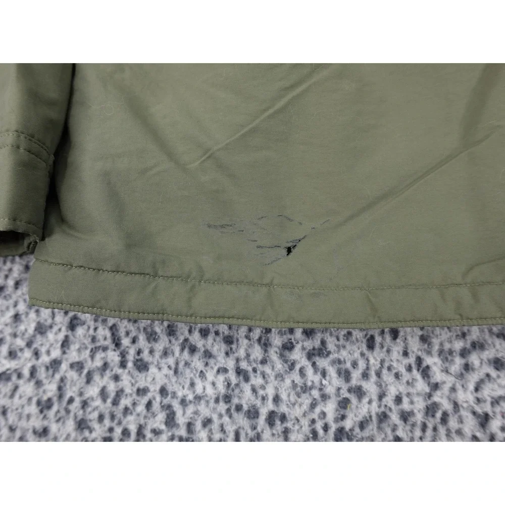 Patagonia Isthmus Parka Kids M 10 Green Sherpa Lined Hooded Jacket